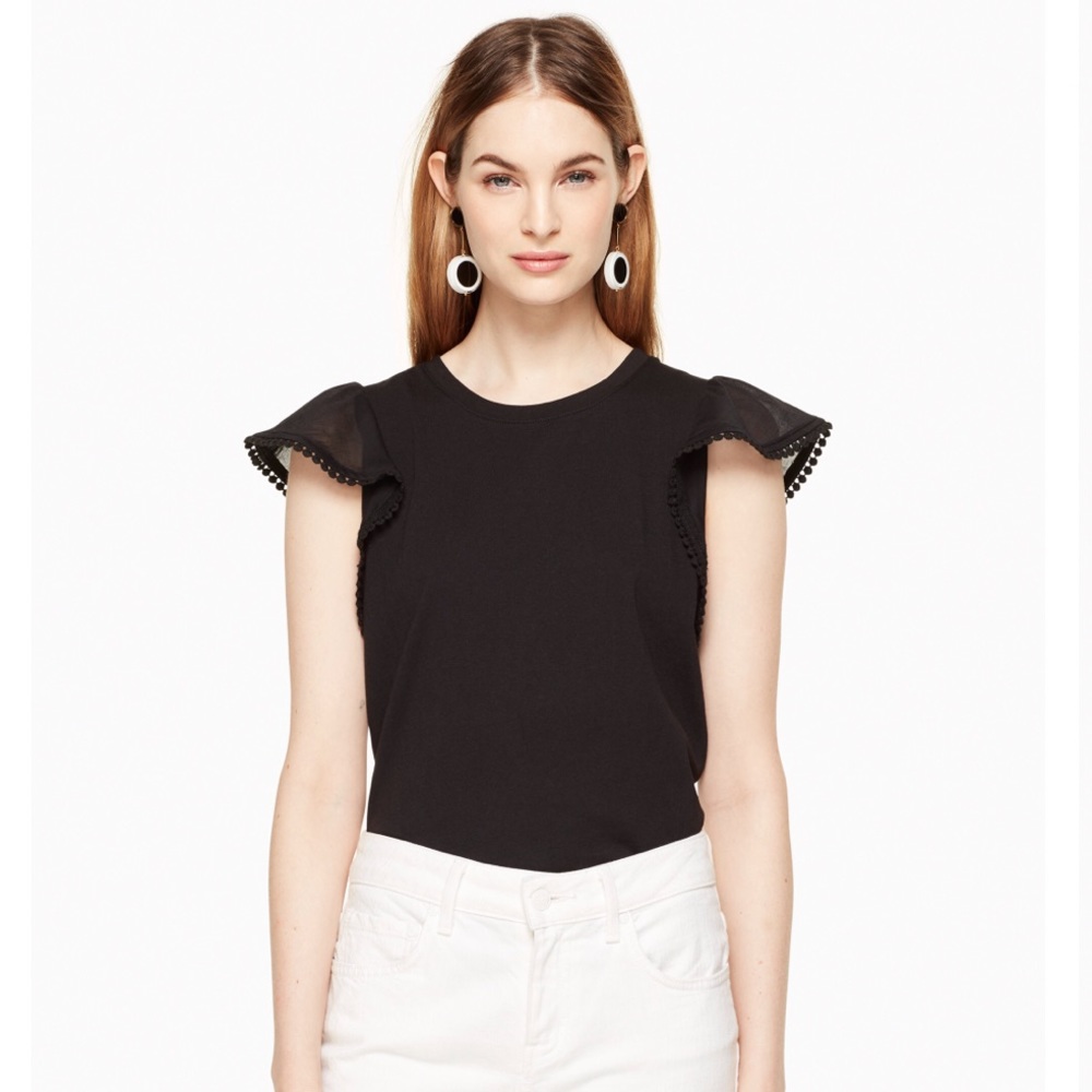 {Kate Spade} Black blouse